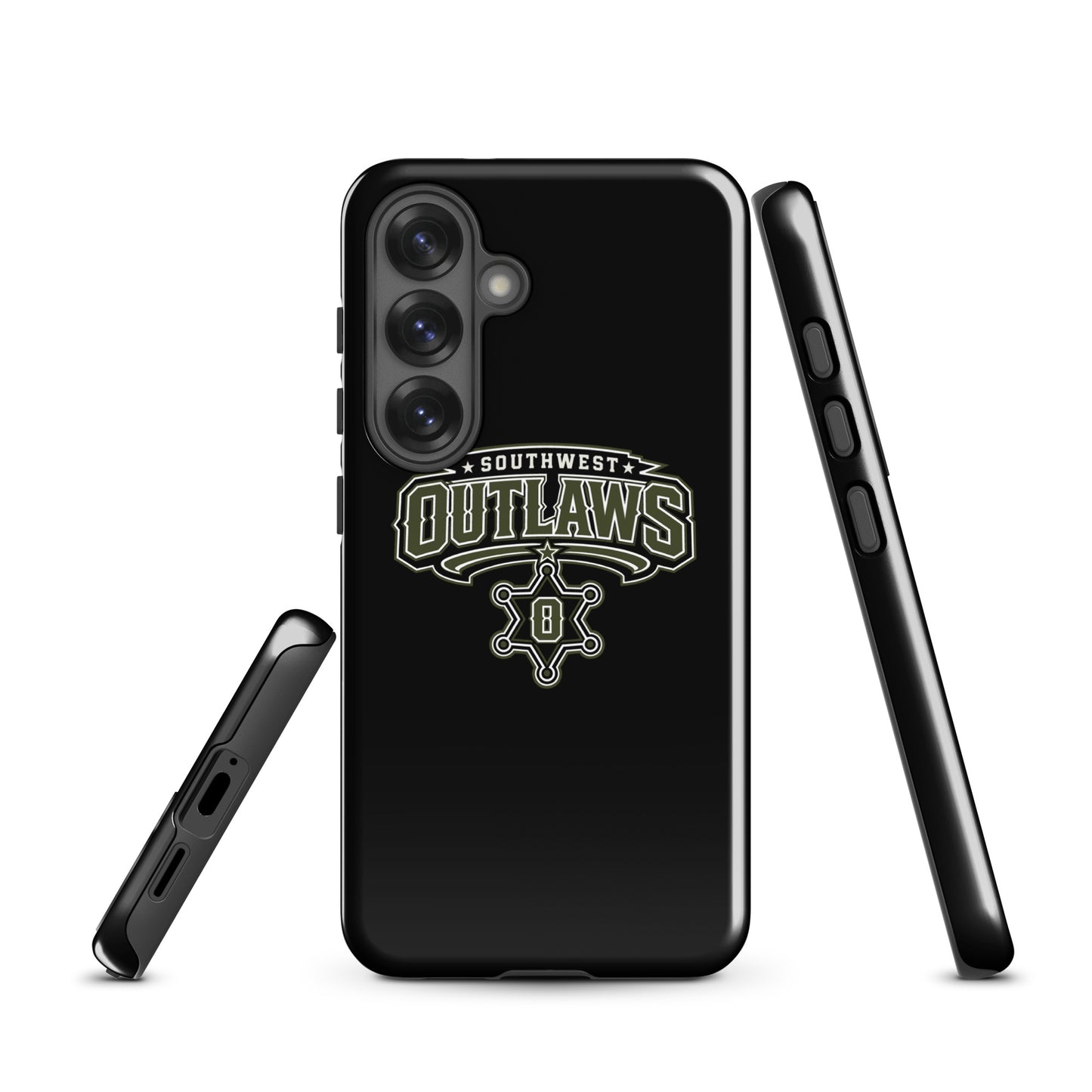 Tough Case for Samsung® | Southwest Outlaws | Frontier Athletics Logo