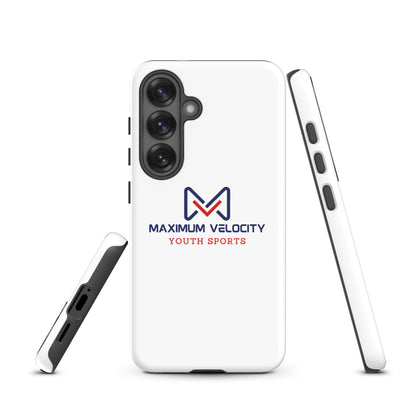 Tough Case for Samsung® | Maximum Velocity Youth Sports | Emblem Logo