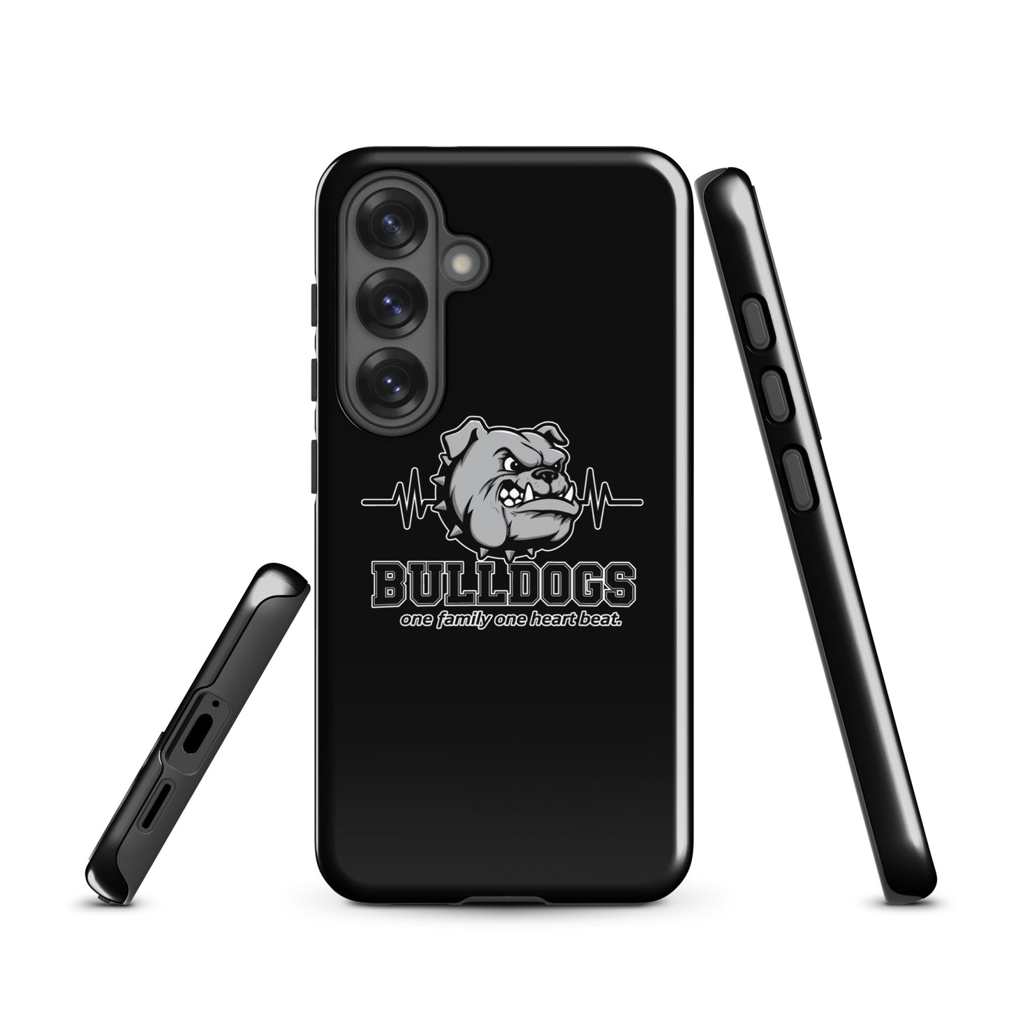 Tough Case for Samsung® | Celina Recreational Football Black | Bulldogs Crest Logo