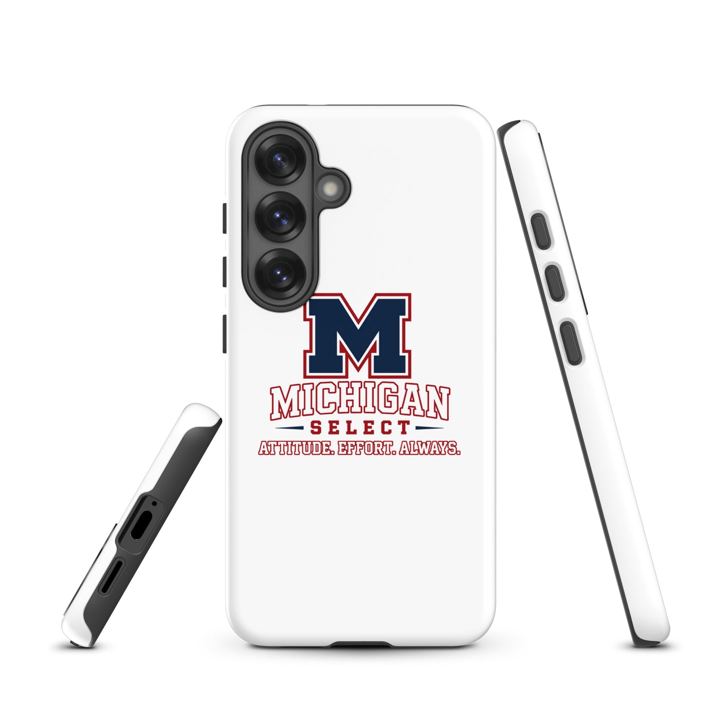 Tough Case for Samsung® | Michigan Select Baseball | Crest Logo