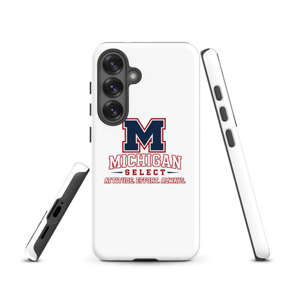 Tough Case for Samsung® | Michigan Select Baseball | Crest Logo