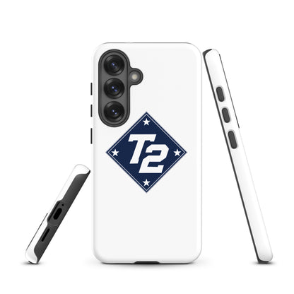 Tough Case for Samsung® | Texas Turn Two Baseball | Crest Logo