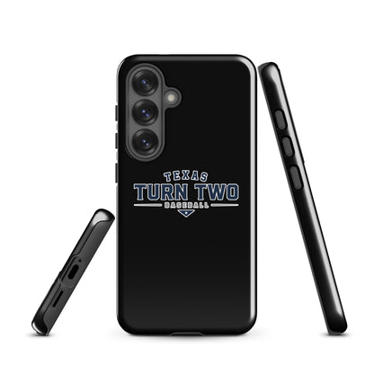 Tough Case for Samsung® | Texas Turn Two Baseball | Modern Script Logo