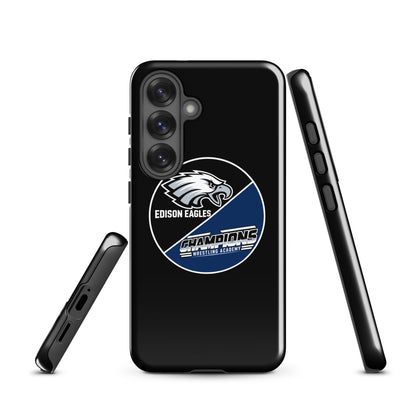 Tough Case for Samsung® | Edison Eagles/CWA Wrestling | Badge Logo