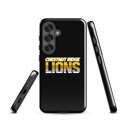 Tough Case for Samsung® | Chestnut Ridge Lions Football | Script Logo