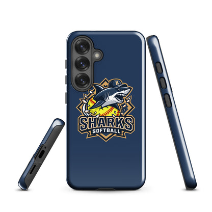 Tough Case for Samsung® | Sharks Diamond Sports | Crest Logo
