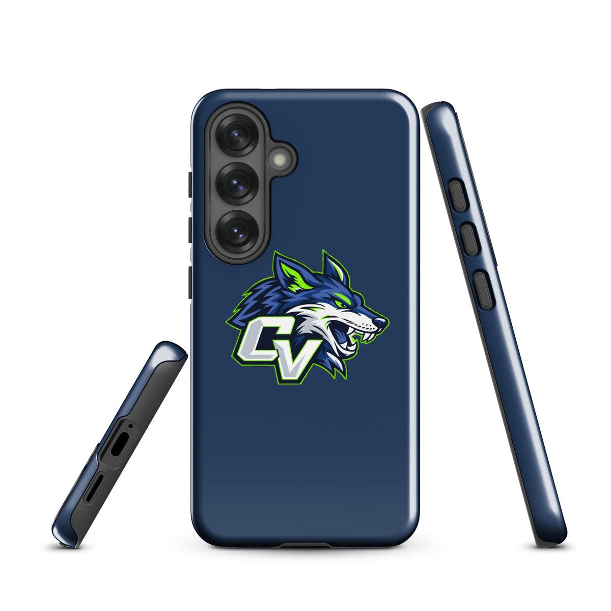 Tough Case for Samsung® | Cumberland Valley Coyotes Football | Crest Logo