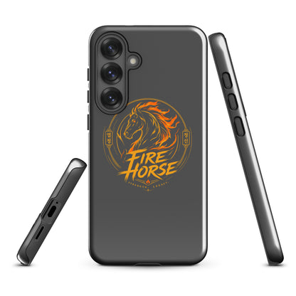 Tough Case for Samsung® | Fire Horse Masters | Vanguard Logo