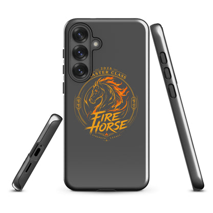 Tough Case for Samsung® | Fire Horse Masters | Crest Logo