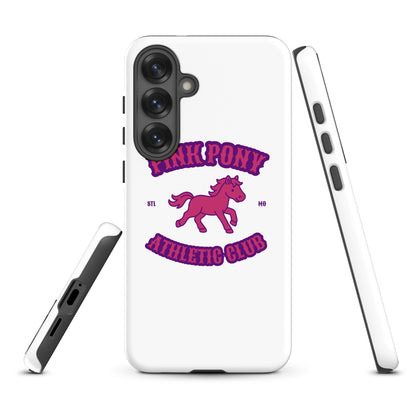 Tough Case for Samsung® | Pink Pony Athletic Club | Crest Logo