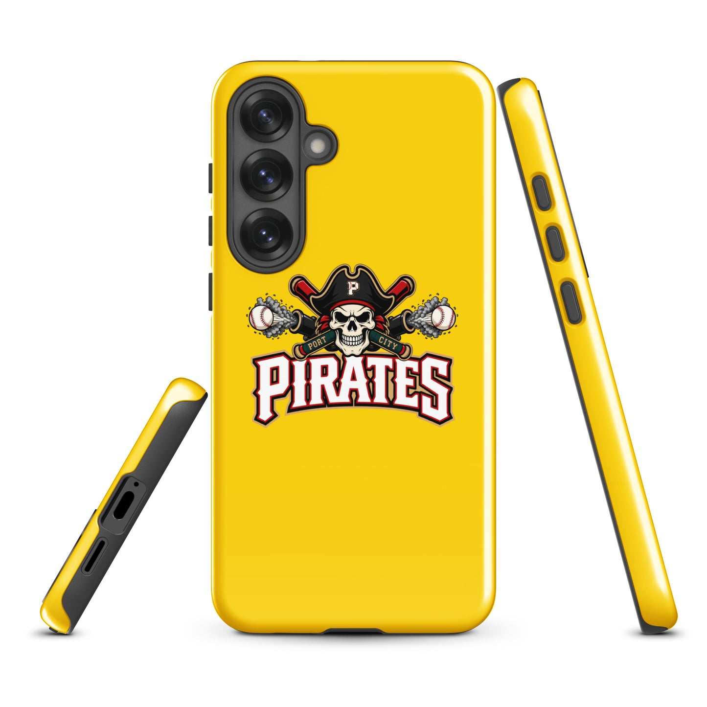 Tough Case for Samsung® | Port City Pirates | Cannonball Portside Logo