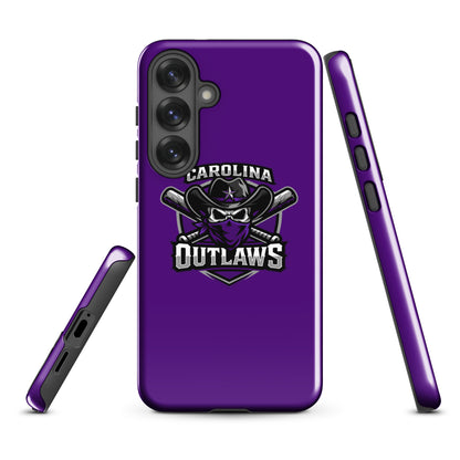 Tough Case for Samsung® | Carolina Outlaws Baseball | Shield Logo