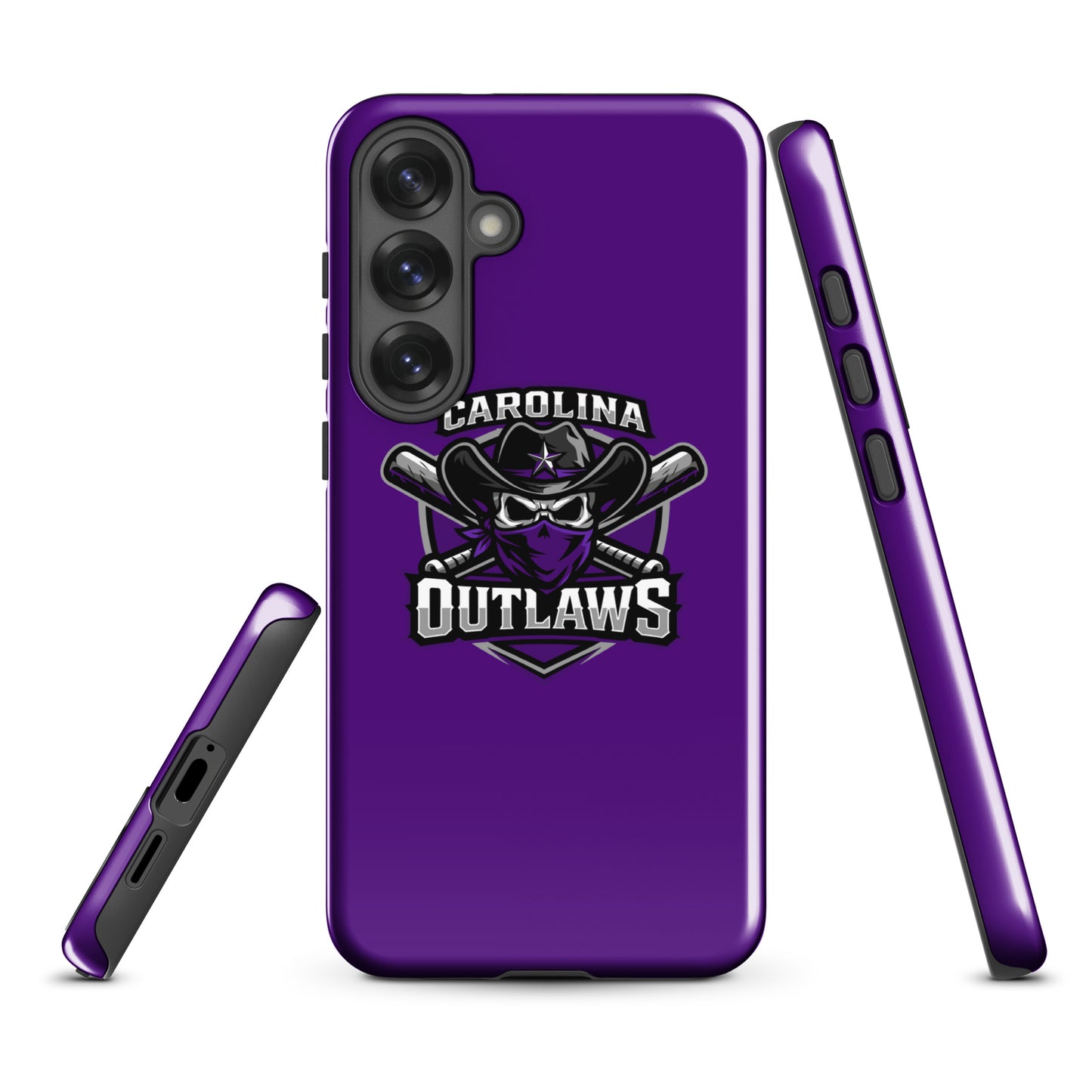 Tough Case for Samsung® | Carolina Outlaws Baseball | Shield Logo