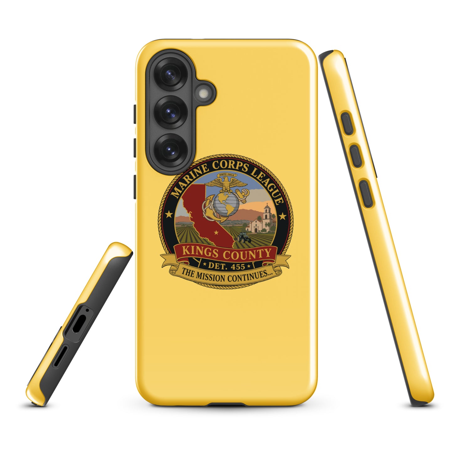 Tough Case for Samsung® | Marine Corps League kings County Det 455 | Shield Logo