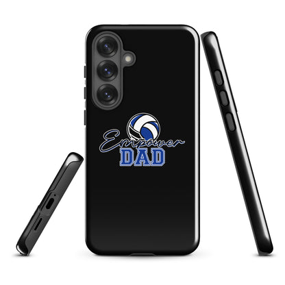 Tough Case for Samsung® | Empower Volleyball Club | Dad Crest Logo