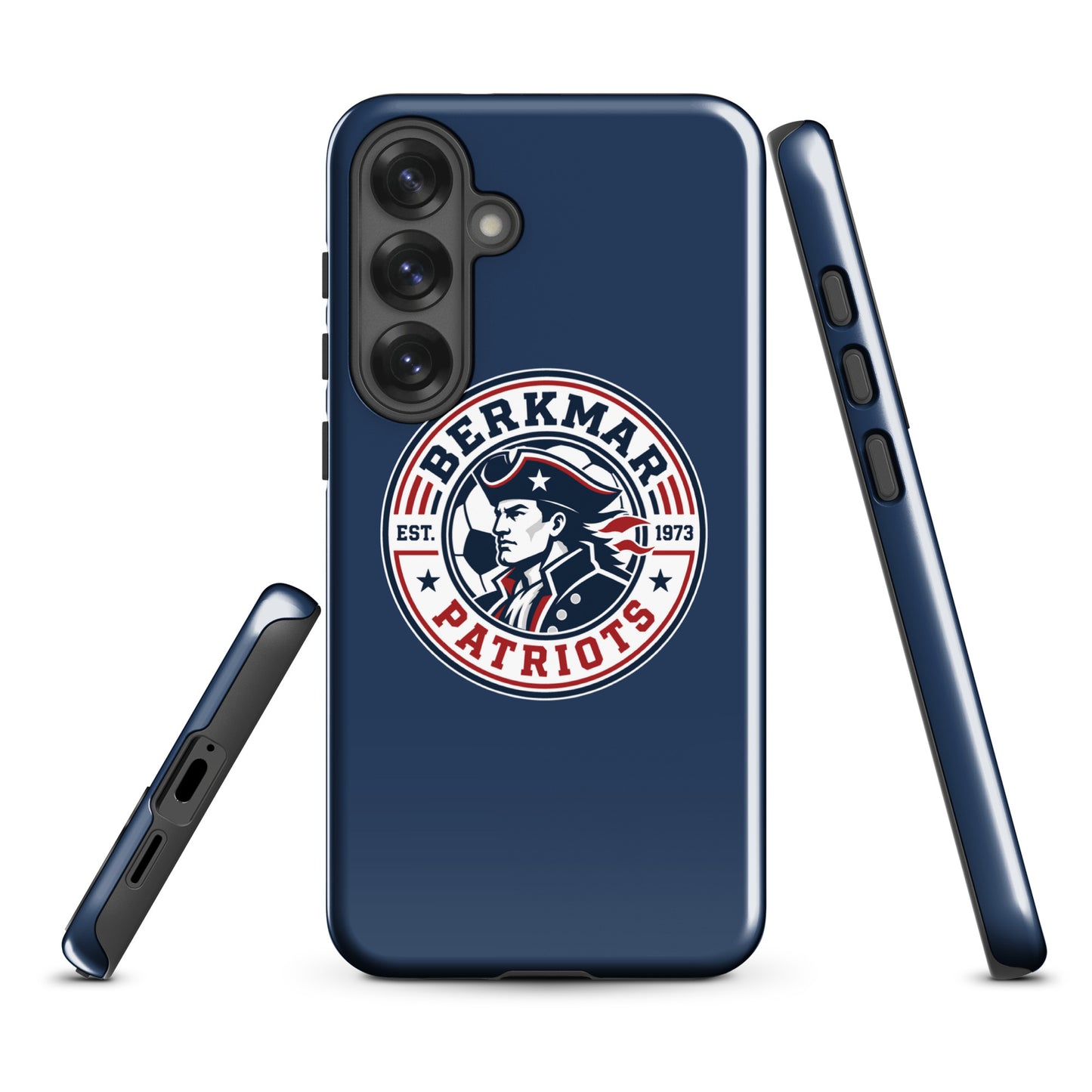 Tough Case for Samsung® | Berkmar High School Soccer | Badge Logo