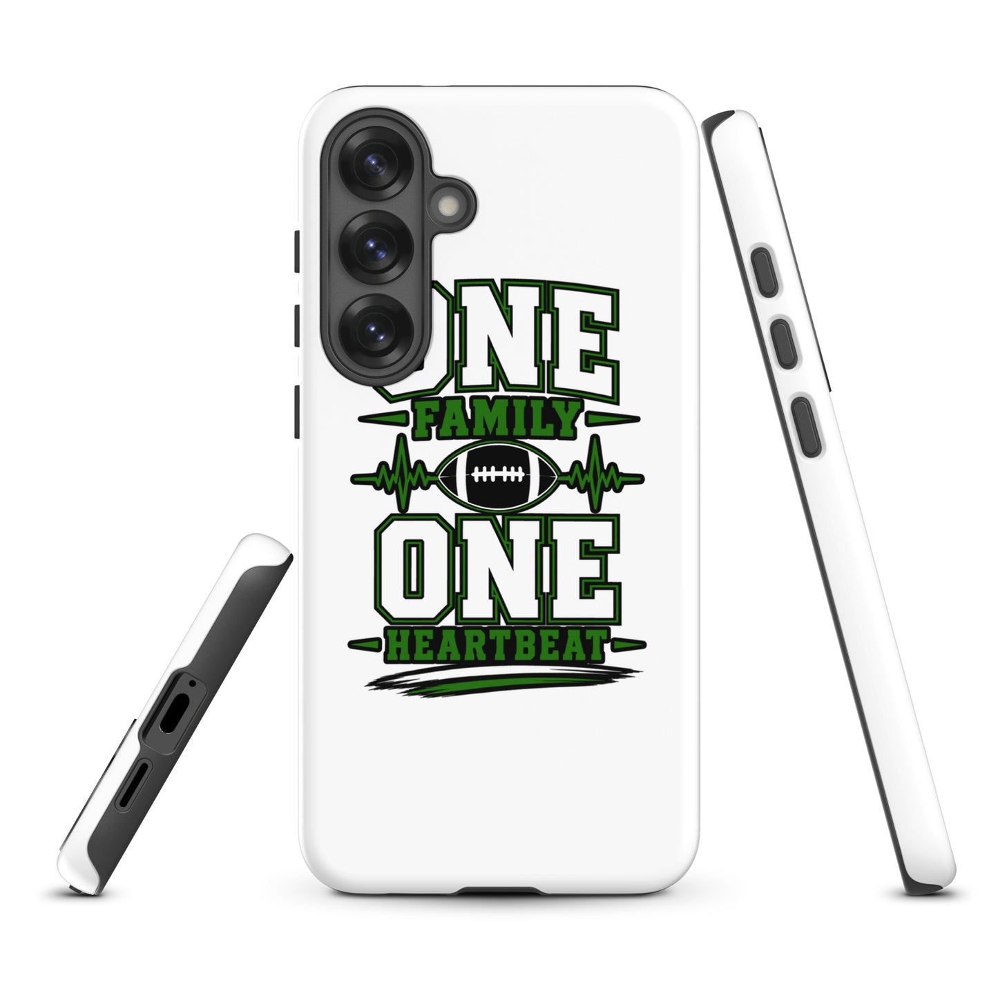 Tough Case for Samsung® | Celina Black Football | Modern Script Logo