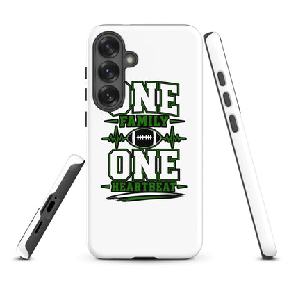 Tough Case for Samsung® | Celina Black Football | Modern Script Logo