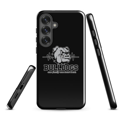 Tough Case for Samsung® | Celina Recreational Football Black | Bulldogs Crest Logo