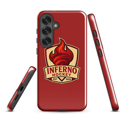 Tough Case for Samsung® | Inferno Hockey | Crest Logo