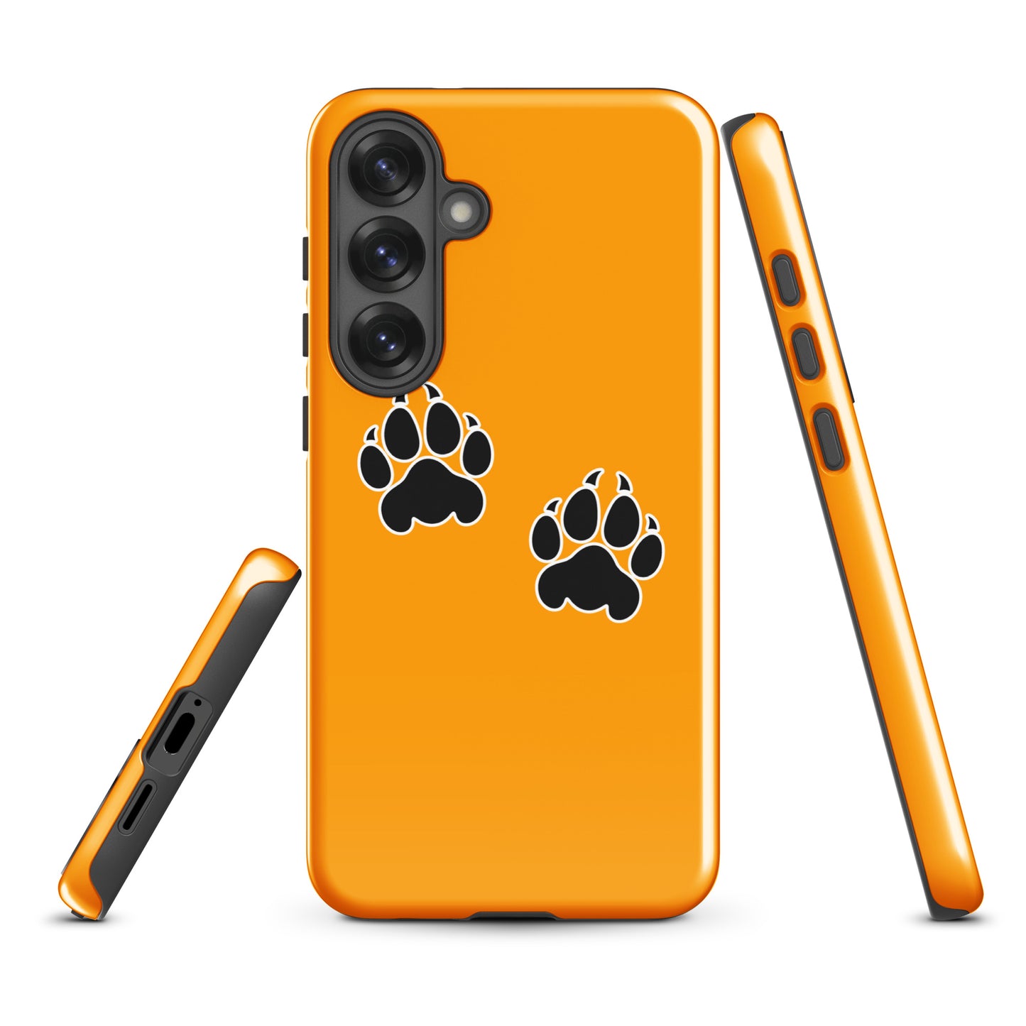 Tough Case for Samsung® | Orange Wave Marching Band | Paw Mark Logo