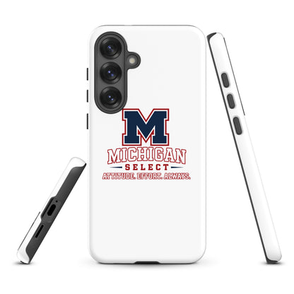 Tough Case for Samsung® | Michigan Select Baseball | Crest Logo
