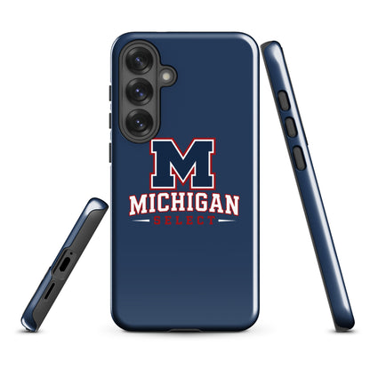 Tough Case for Samsung® | Michigan Select Baseball | Emblem Logo