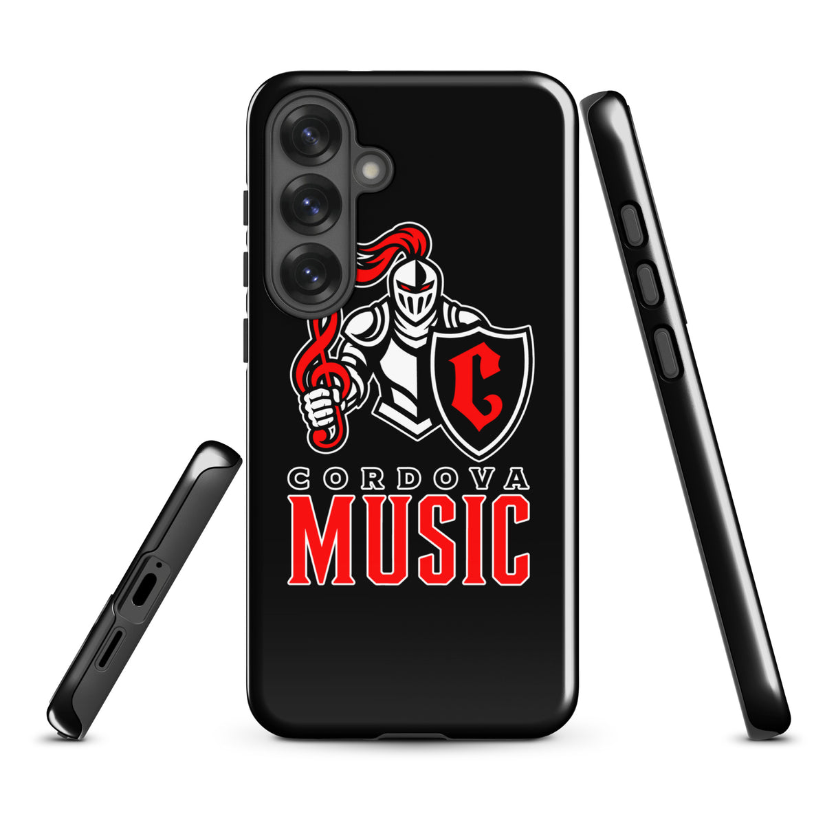 Tough Case for Samsung® | Cordova High Music | Vanguard Logo