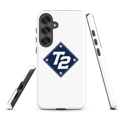 Tough Case for Samsung® | Texas Turn Two Baseball | Crest Logo