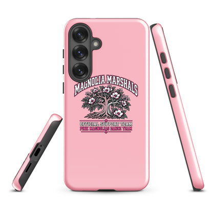 Tough Case for Samsung® | Pink Magnolias Dance | Crest Logo