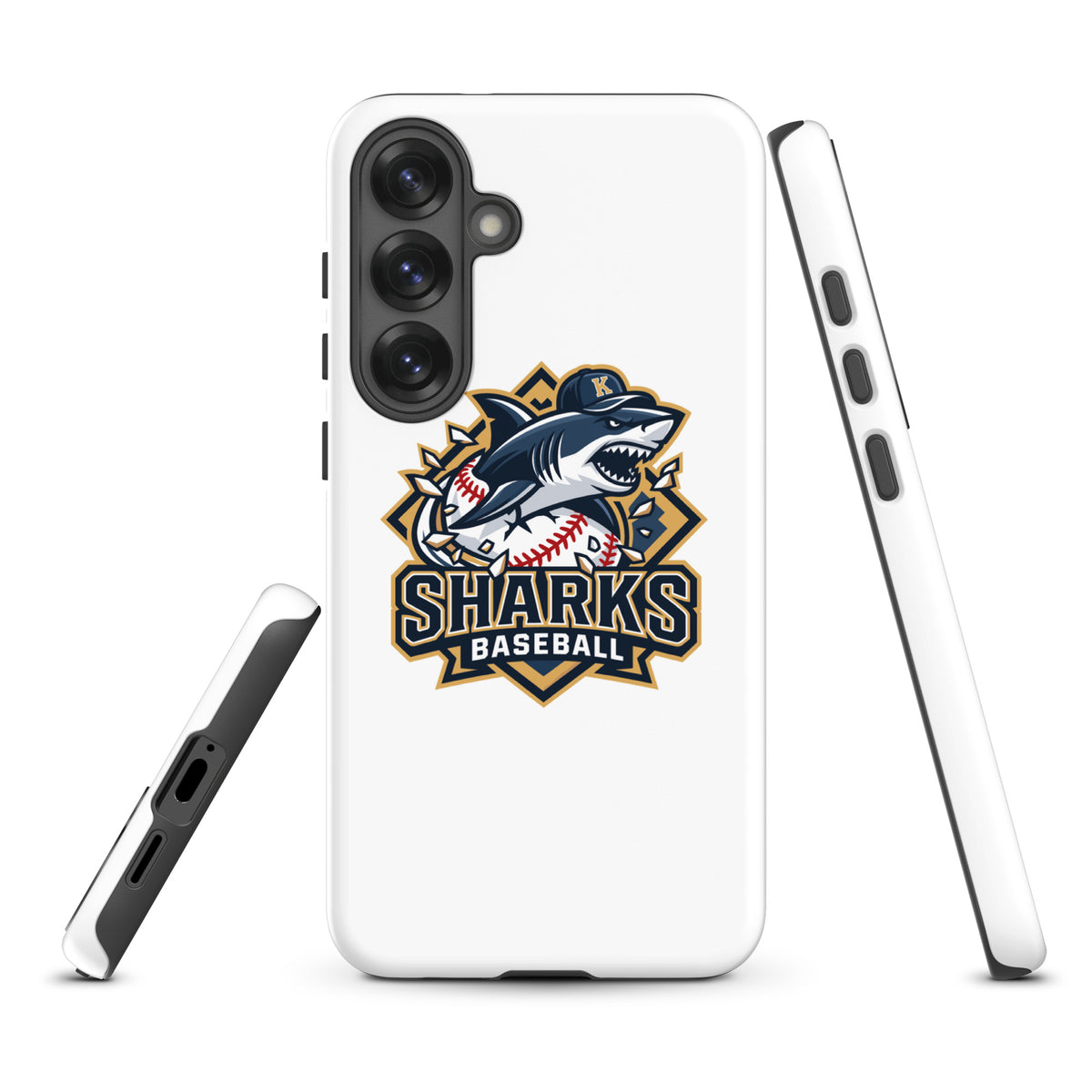 Tough Case for Samsung® | Sharks Diamond Sports | Valor Logo