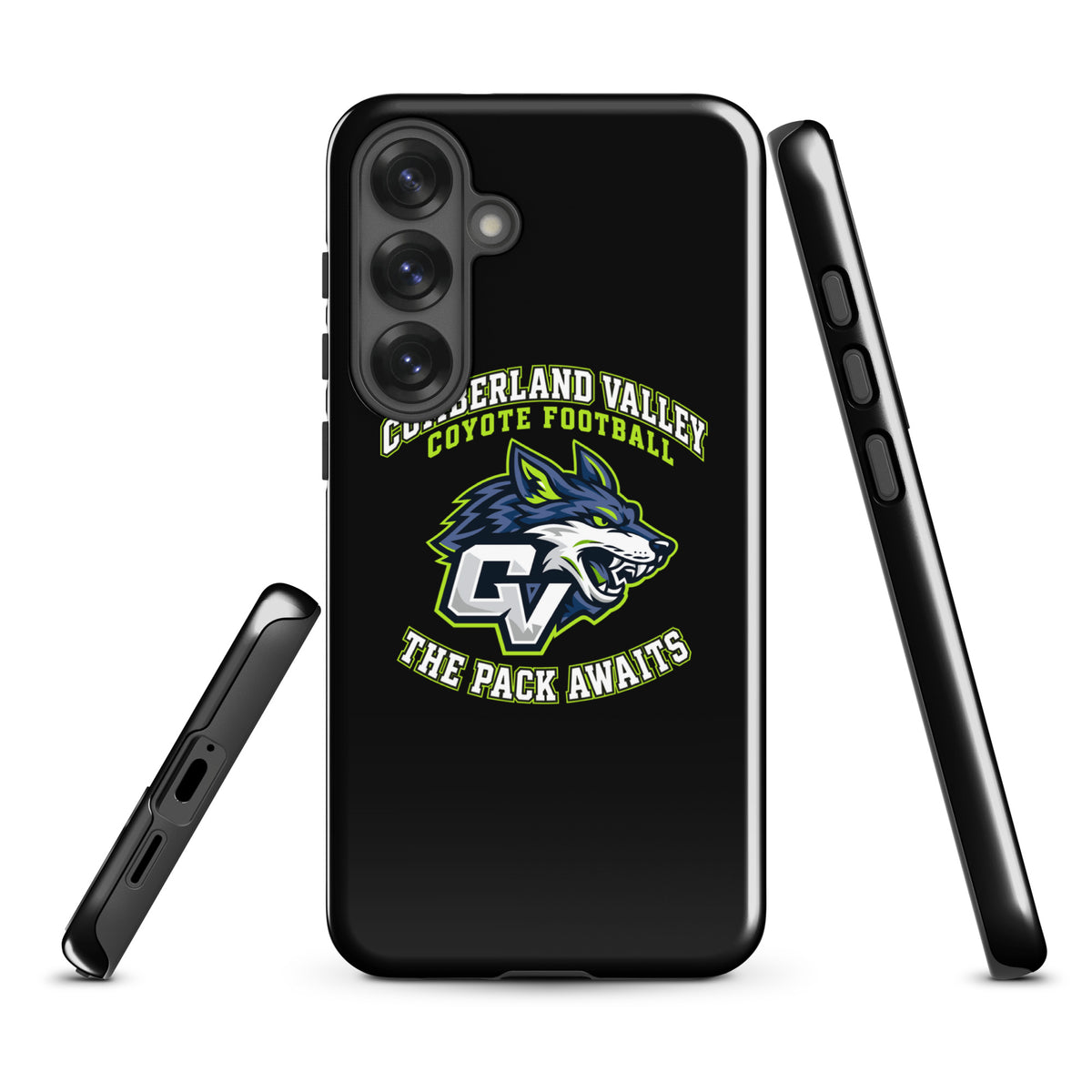 Tough Case for Samsung® | Cumberland Valley Coyotes Football | Emblem Logo