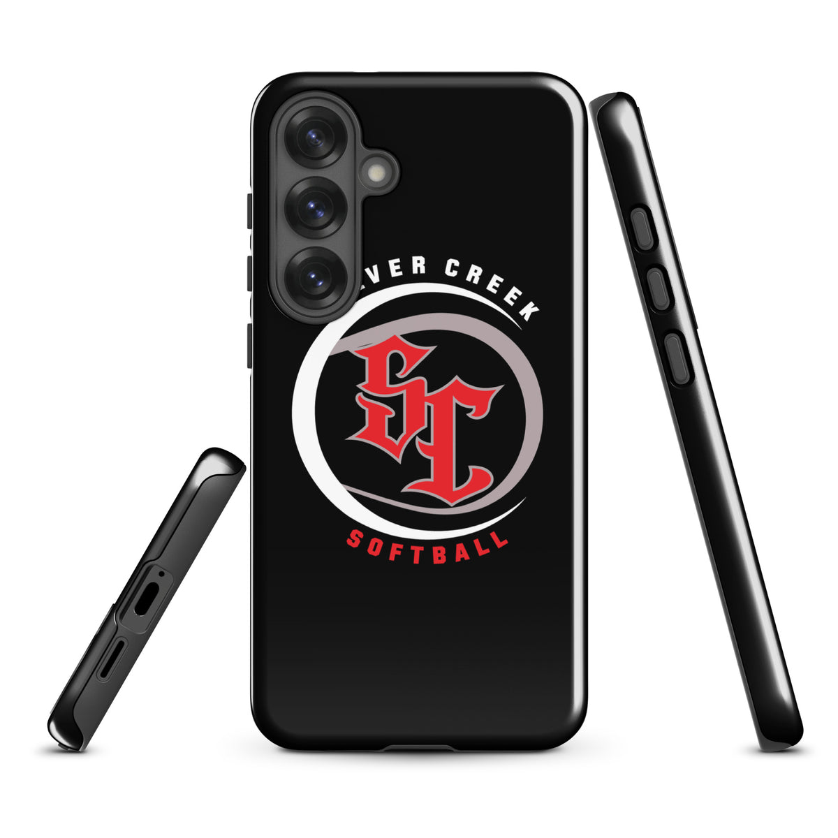 Tough Case for Samsung® | Silver Creek 12U Schreiber | Crest Logo