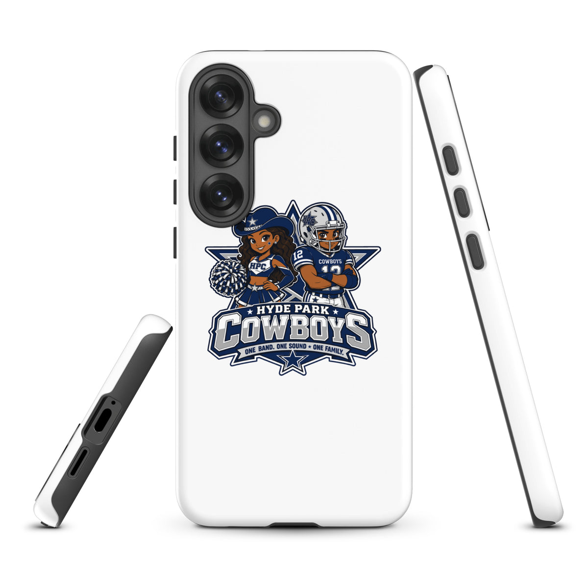 Tough Case for Samsung® | Hyde Park Cowboys | Vanguard Logo