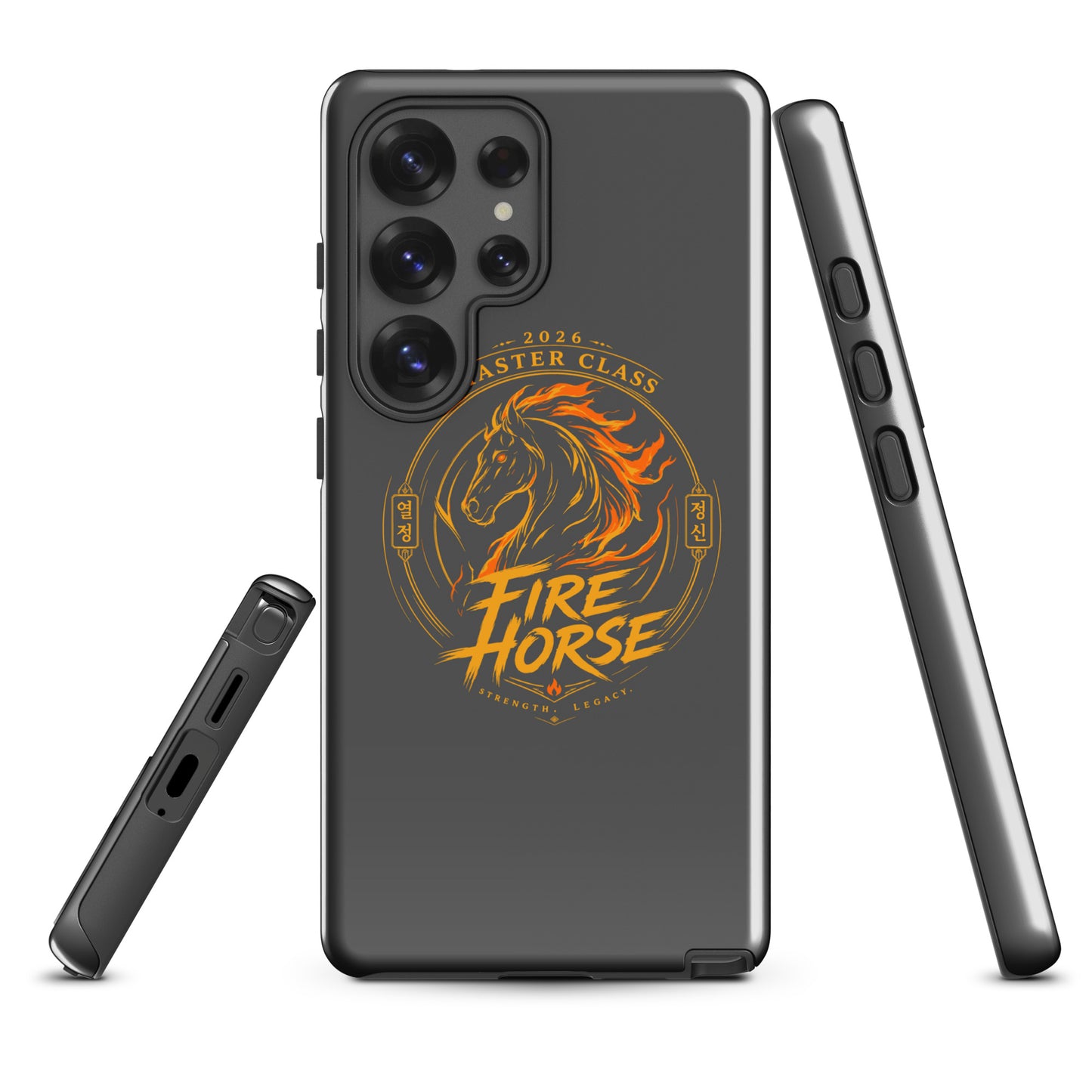 Tough Case for Samsung® | Fire Horse Masters | Crest Logo