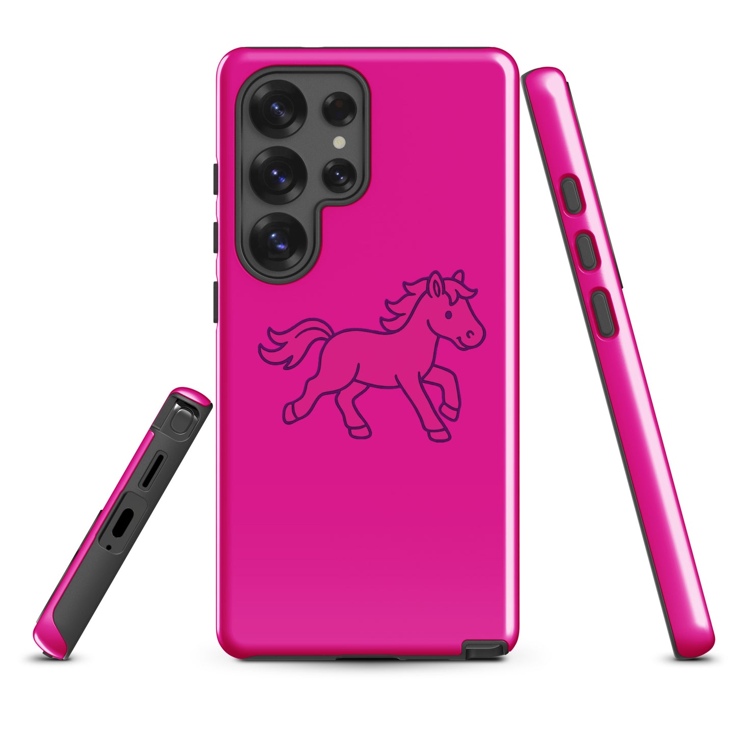 Tough Case for Samsung® | Pink Pony Athletic Club | Mascot Logo
