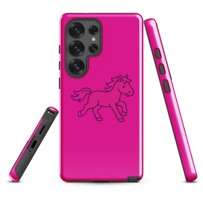 Tough Case for Samsung® | Pink Pony Athletic Club | Mascot Logo
