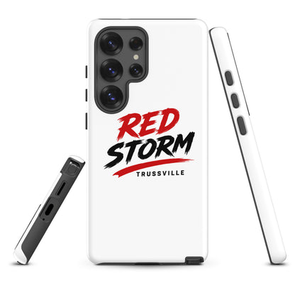 Tough Case for Samsung® | Red Storm | Modern Script Logo
