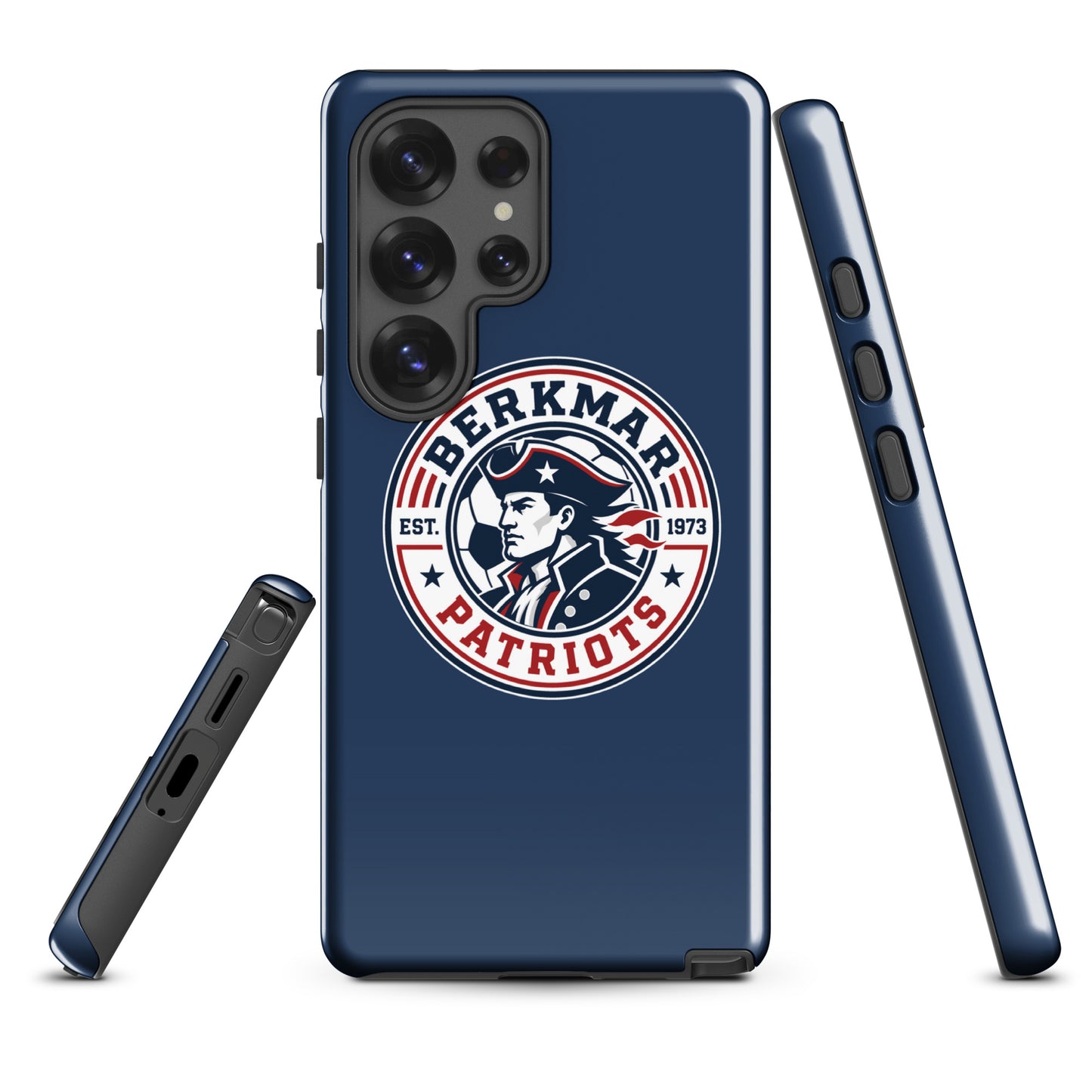 Tough Case for Samsung® | Berkmar High School Soccer | Badge Logo