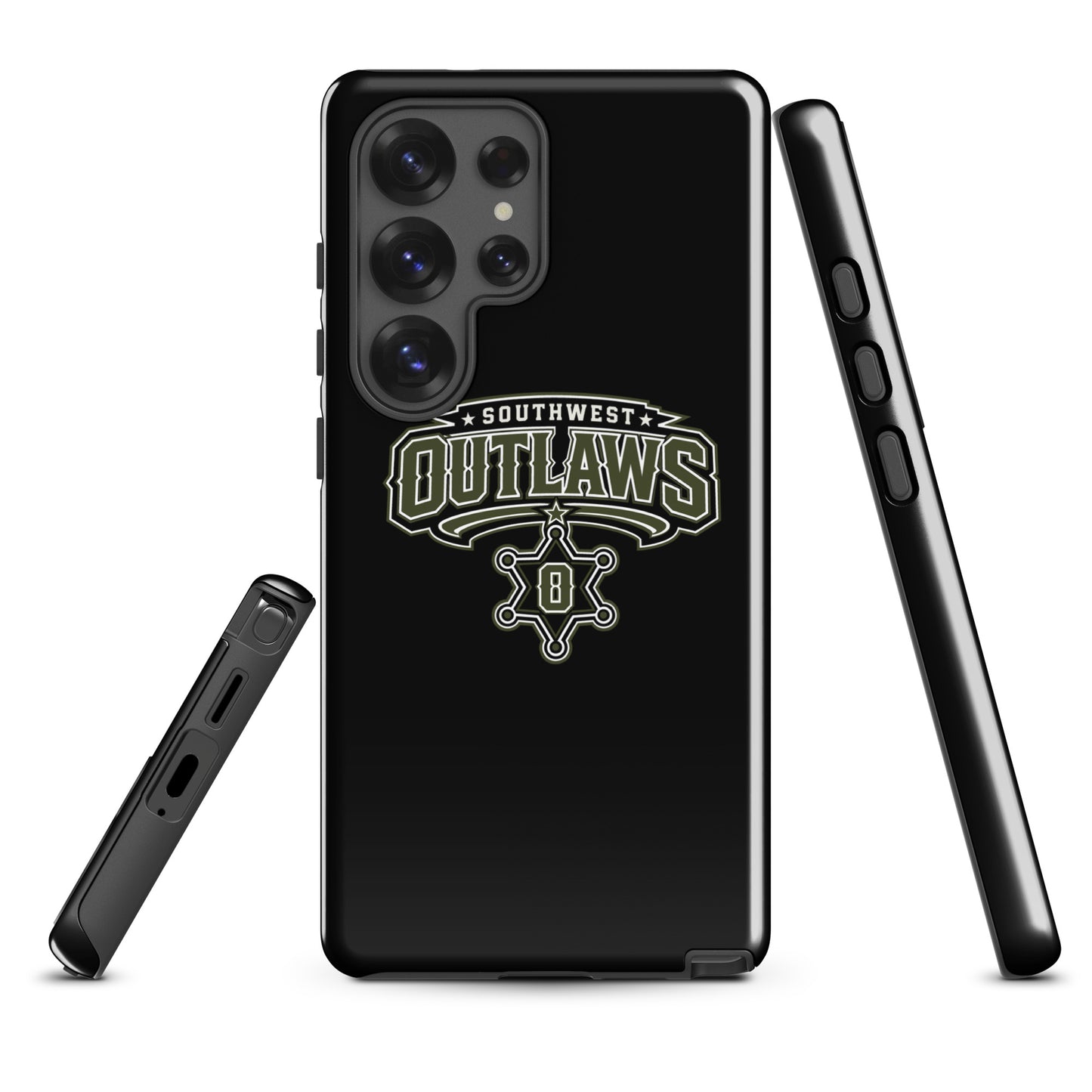Tough Case for Samsung® | Southwest Outlaws | Frontier Athletics Logo