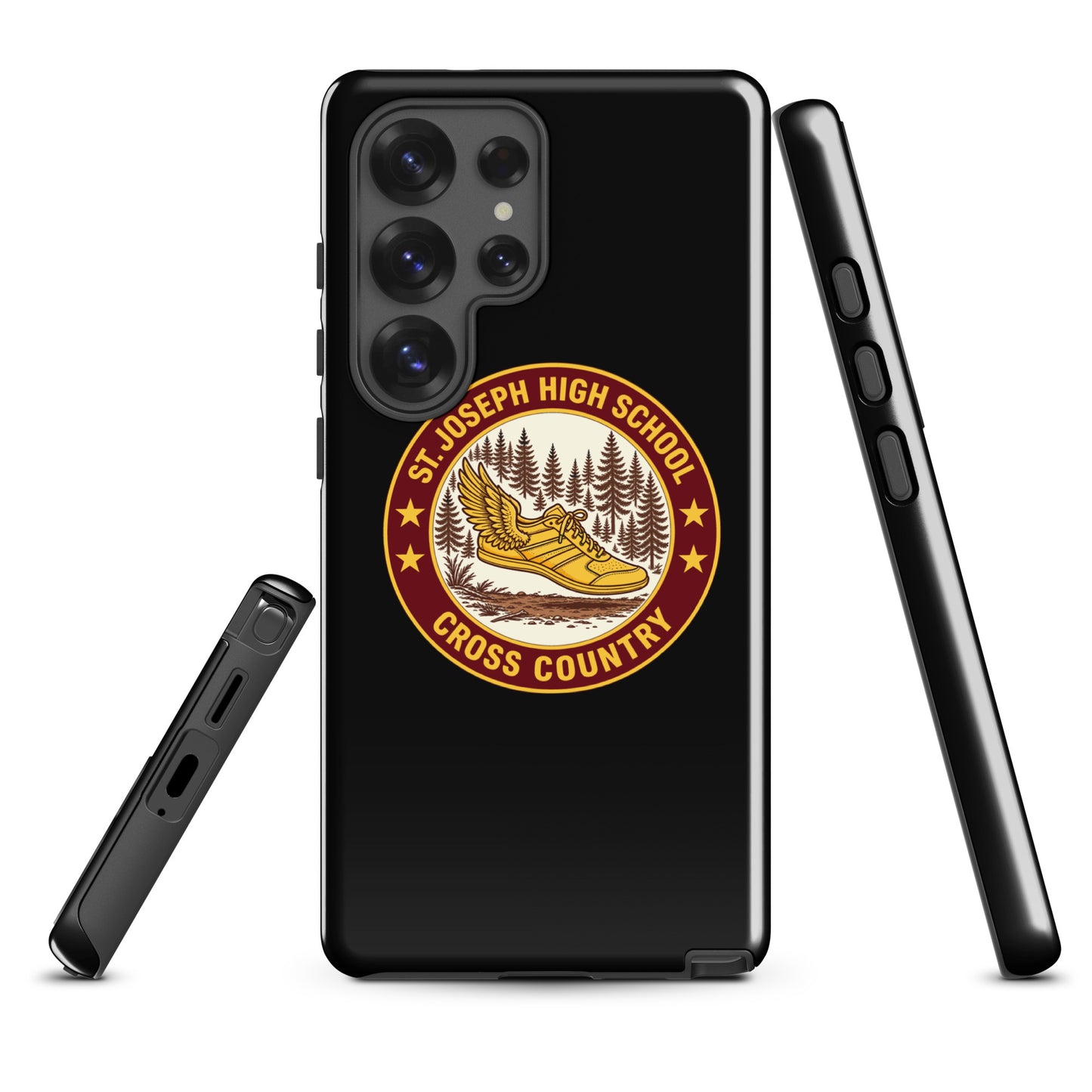 Tough Case for Samsung® | St. Joseph High School - Cross Country | Badge Logo