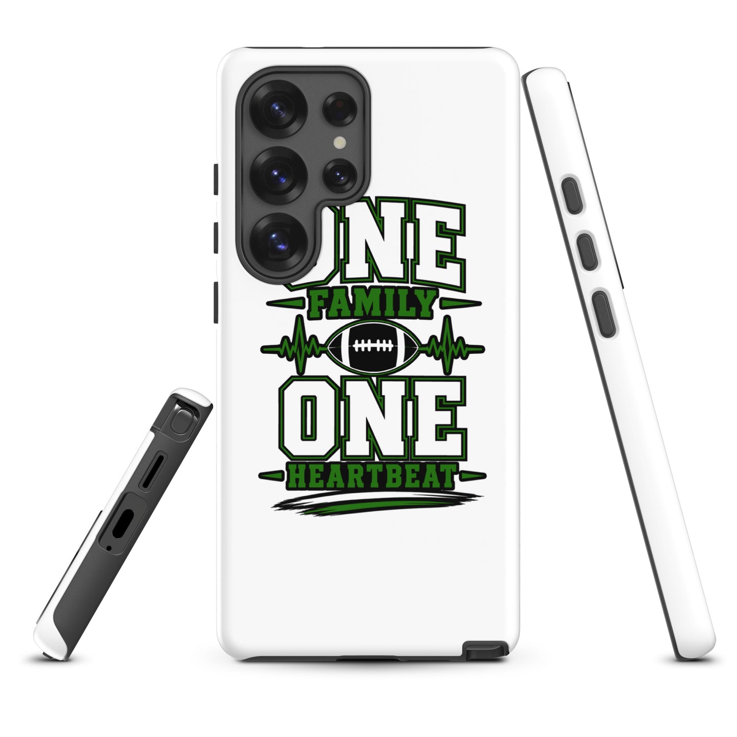 Tough Case for Samsung® | Celina Black Football | Modern Script Logo