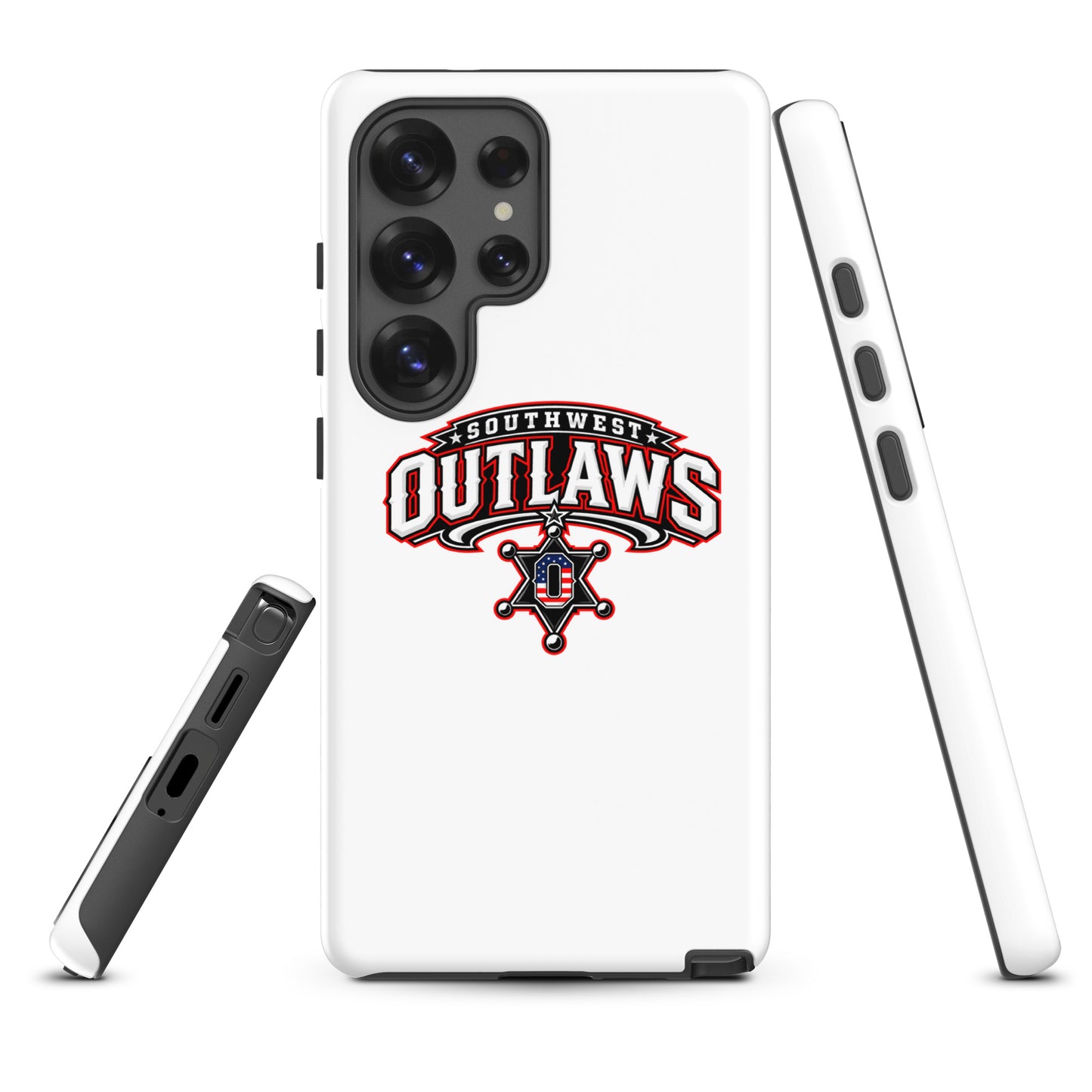 Tough Case for Samsung® | Southwest Outlaws | Vanguard Logo