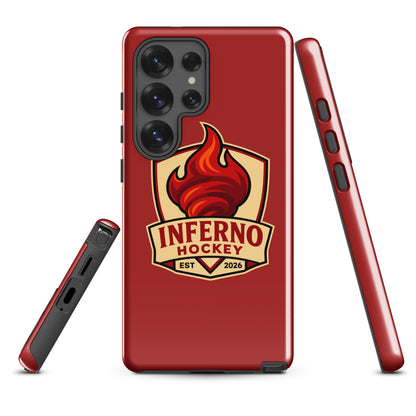 Tough Case for Samsung® | Inferno Hockey | Crest Logo