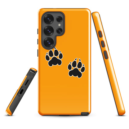 Tough Case for Samsung® | Orange Wave Marching Band | Paw Mark Logo