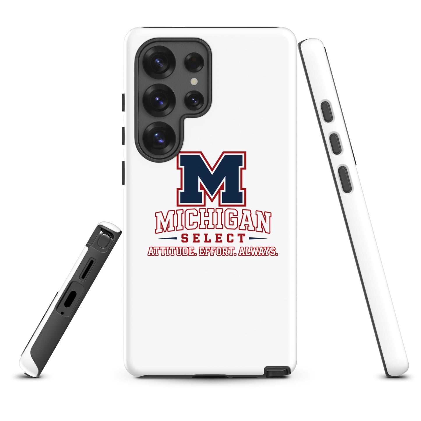 Tough Case for Samsung® | Michigan Select Baseball | Crest Logo
