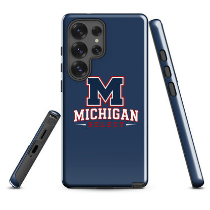 Tough Case for Samsung® | Michigan Select Baseball | Emblem Logo