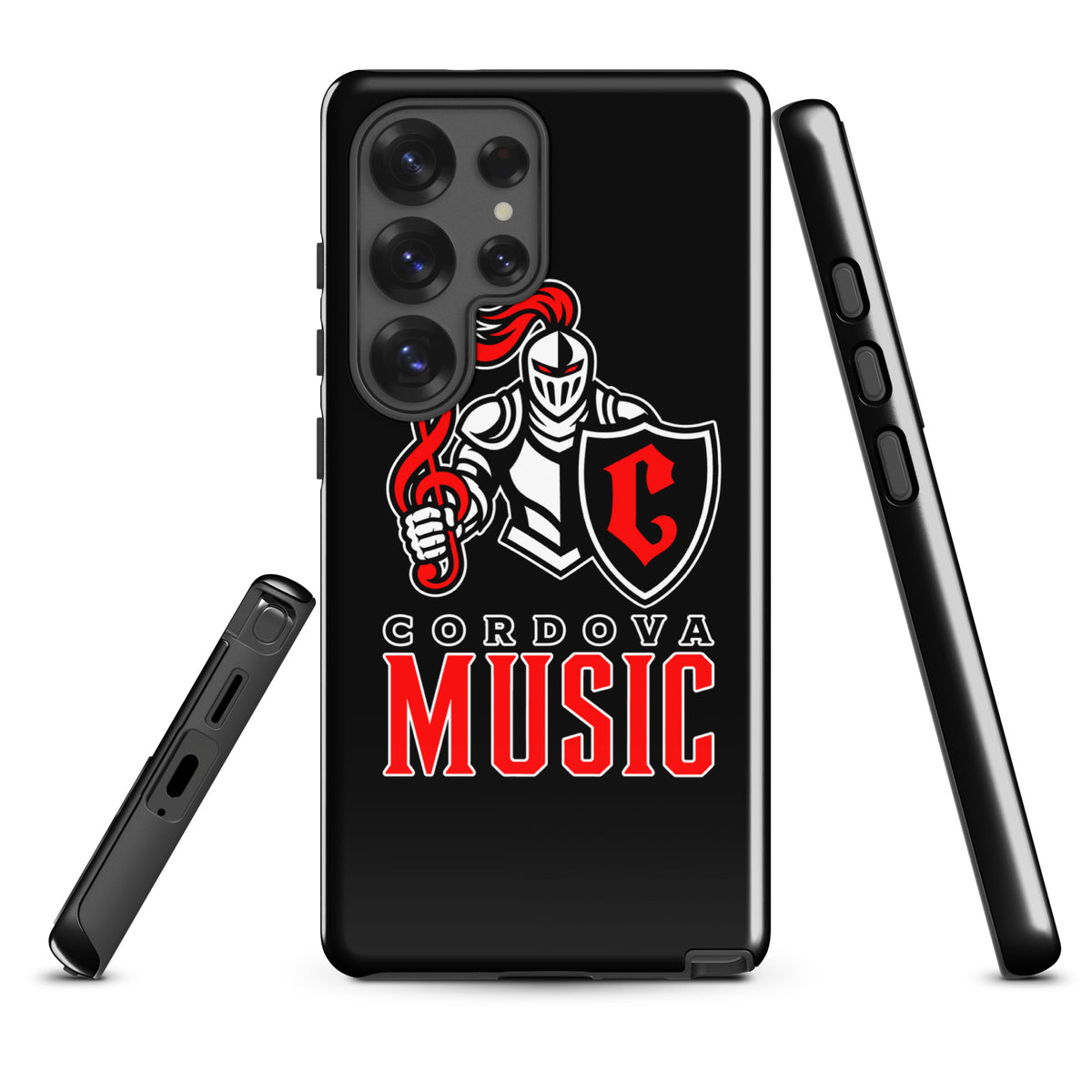 Tough Case for Samsung® | Cordova High Music | Vanguard Logo