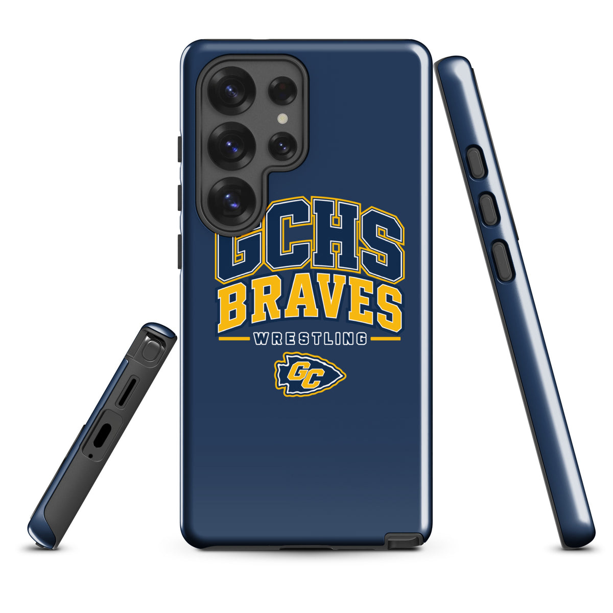 Tough Case for Samsung® | Grant County High School Wrestling | Vanguard Logo