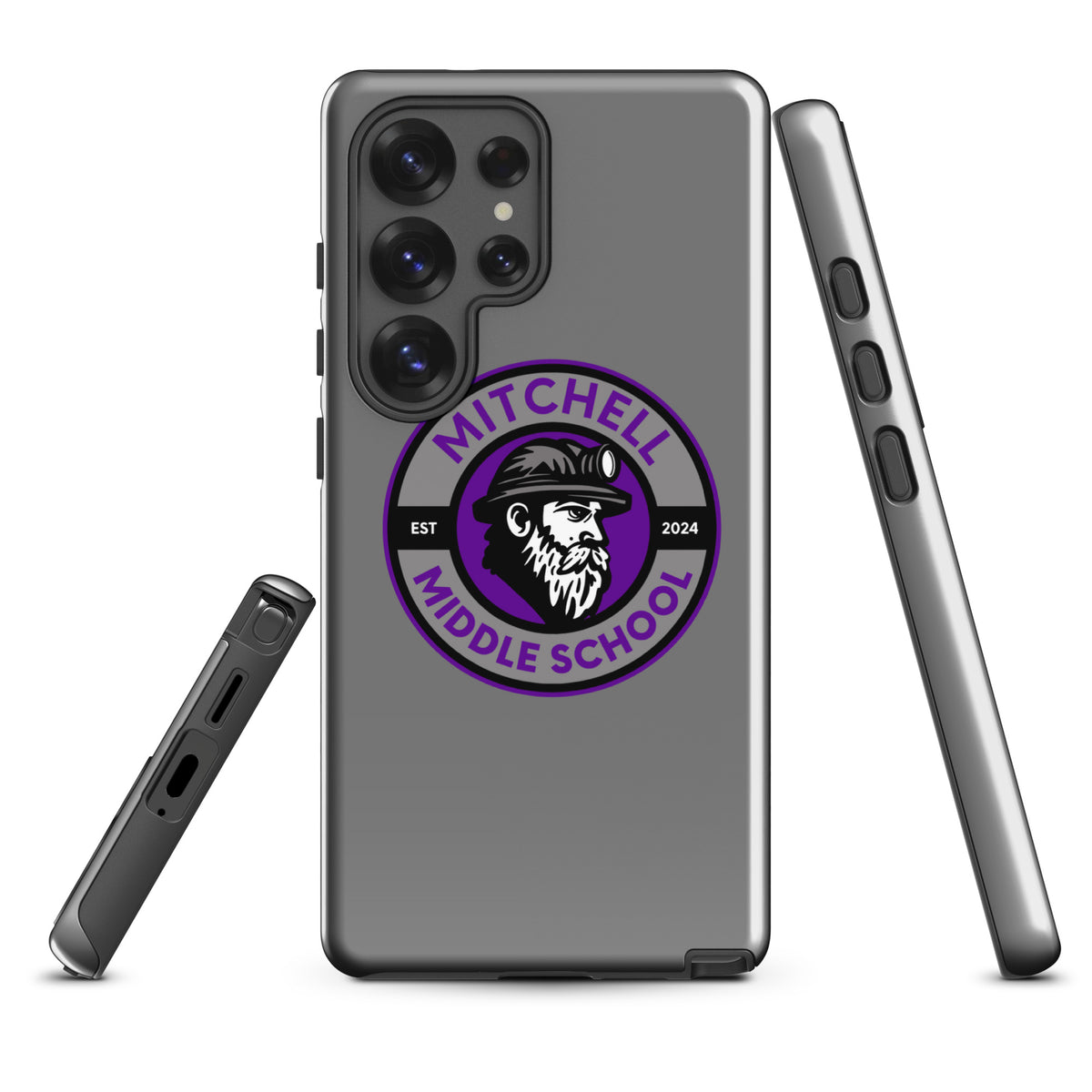 Tough Case for Samsung® | Mitchell Middle School Softball | Badge Logo